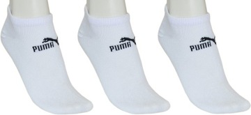 Skarpetki Stopki Puma Białe 3 Pary 39-42 Komfortowe Jakość Oddychające