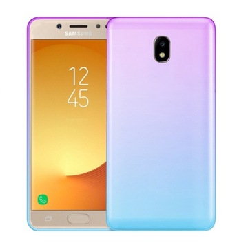 ETUI OMBRE CASE DO SAMSUNG GALAXY J3 2017 +SZKŁO