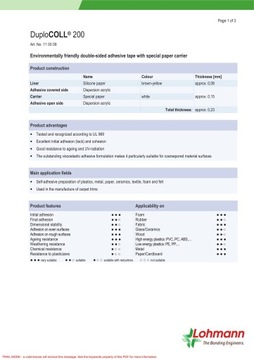 НЕМЕЦКАЯ ДВУХСТОРОННЯЯ ЛЕНТА БАННЕРНАЯ 25мм50м