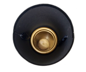 Вставка для цветочной коробки - золотой вазон-бутылка.