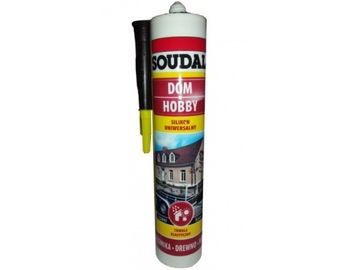 Soudal силикон черный 280 мл