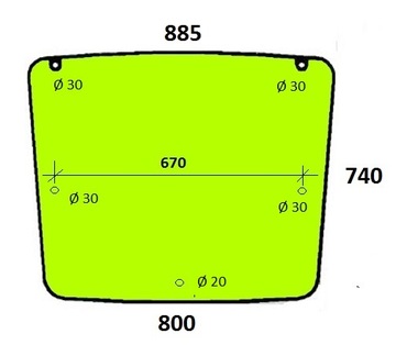 szyberdach Deutz Agrotron K90 K100 K110 K120 K410