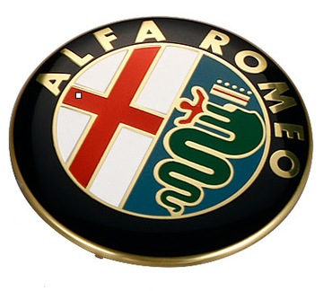 ALFA ROMEO LOGO ZNAK ZNAKY 147 156 159 166