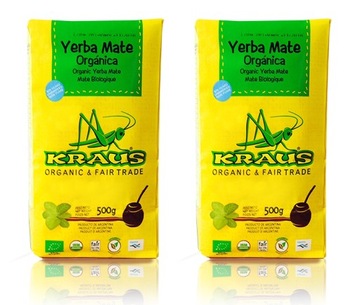 Yerba Mate BIO Kraus Organica 2x500g organiczna !