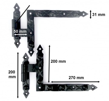 фото ориг. №2, Curtains to blinds angular forged straightforward set 2 pcs