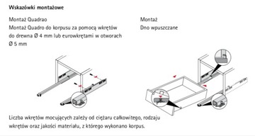 Направляющая QUADRO HP 350 EB20 FEED 3/4 (16 мм) PUSH TO OPEN HETTICH