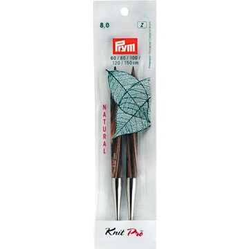 Druty 8mm PRYM KNIT PRO 223 331 przykręcane żyłki