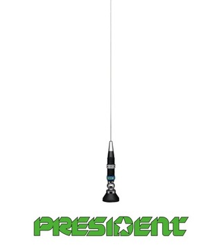 КРЕПЛЕНИЕ CB АНТЕННЫ PRESIDENT HAWAII ОРИГИНАЛЬНЫЙ 72 СМ INOX