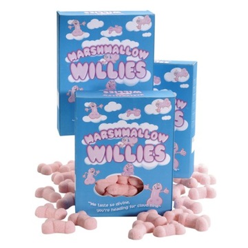 MARSHMALLOW WILLIES CUKIERKI PIANKI JAK PENISKI