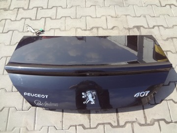 PEUGEOT 407 COUPE VÍKO KUFRU KUFRU ZADNÍ
