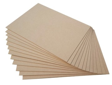 10x Płyta mdf hdf A4 297mm x 210 mm do cięć laser