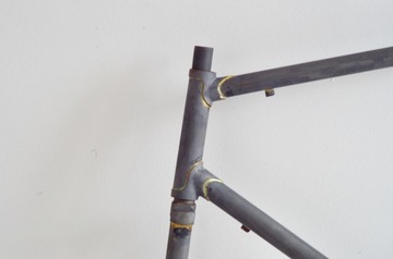ретро стальная рама велосипеда 58 сырой шоссейный велосипед