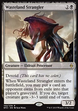 Wasteland Strangler - -3/-3 dla stwora @@@@@