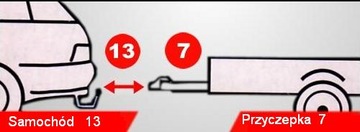 ADAPTER 13 na 7 PRZEJŚCIÓWKA REDUKCJA 13/7