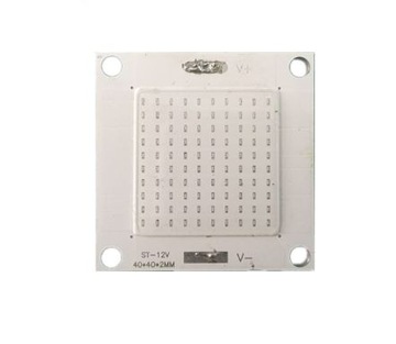 NIEBIESKA DIODA LED COB 50W 12-14,5V MEGA MOC HIT