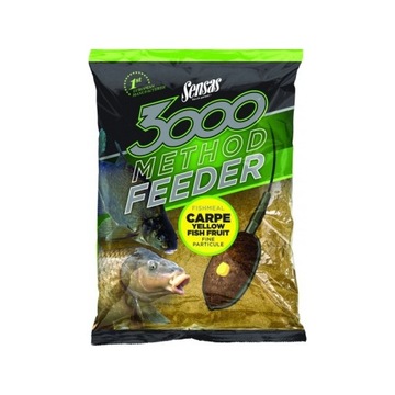 Sensas zanęta 3000 Method Carpe Yellow 1kg