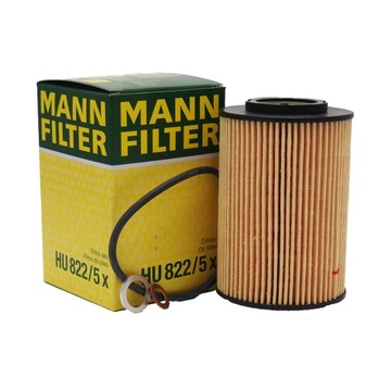 MANN FILTR OLEJU HU822/5X ZAMIENNIK OE674/4