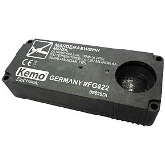 KEMO FG022 Отпугиватель грызунов на батарейках KUN 2x1,5V на батарейках АА ультразвуковой