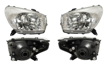 REFLEKTOR Lampy TOYOTA RAV4 00-04 L+P 2szt DEPO !!