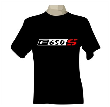 T-shirt koszulka motocyklowa z nadrukiem BMW F650S