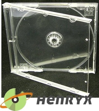 Коробки для 1 x CD Jewel Case CLEAR - 50 штук WaWa