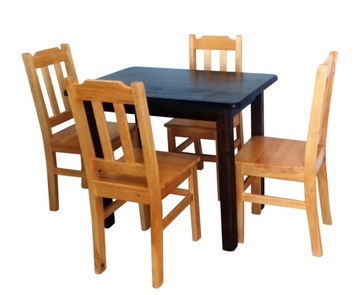 Стол МАССИВНЫЙ 90х50 FREE COLOR СТОЛОВАЯ бар-паб