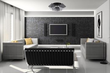 Потолочный потолок с потолочной лампой