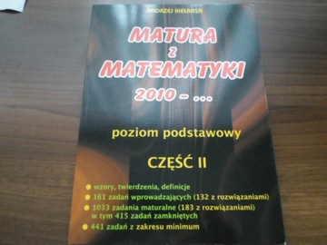 MATURA Z MATEMATYKI część 2 podstawowy Kiełbasa