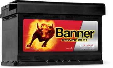 Akumulator Banner Power Bull 12V 74Ah 680A P7412