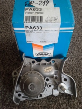 POMPA WODY RENAULT SILNIK 1.4, 1.4 16V