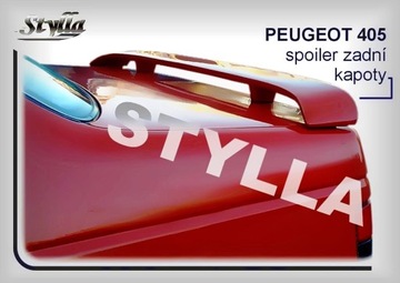 spoiler spojler do Peugeot 405 sedan 01/1987--