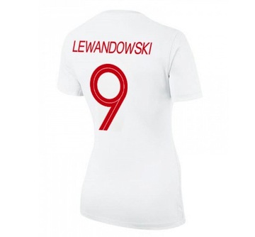 ЖЕНСКАЯ ФУТБОЛКА NIKE ПОЛЬША LEWANDOWSKI 2018 XL