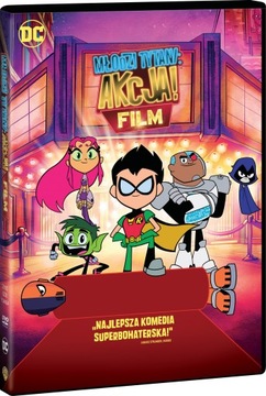 MŁODZI TYTANI: AKCJA! FILM (DVD) PL