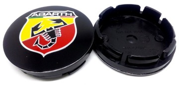 ABARTH FIAT Zaślepka Felg Dekielek Kapsel 56mm