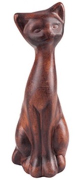 Kot ceramiczny figurka 23 cm