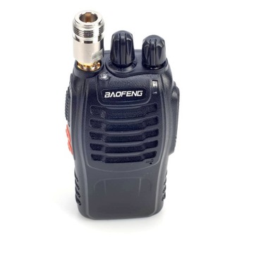 Переходник SMA-F/N с гнездом ПТФЭ/золото