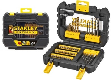 STANLEY STA88542 zestaw bity wiertła 50 sztuk