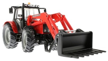 Трактор Siku Massey Ferguson S3653 с фронтальным погрузчиком