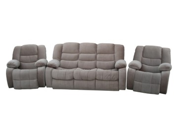 Zestaw mebli 3+1+1 Borys sofa+ 2 fotele Borys