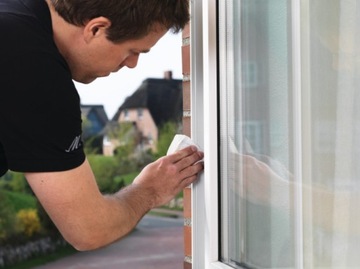 УПЛОТНИТЕЛЬ ДЛЯ ОКОН И ДВЕРЕЙ, ПРОФИЛЬ Д, 25м, ЧЕРНЫЙ