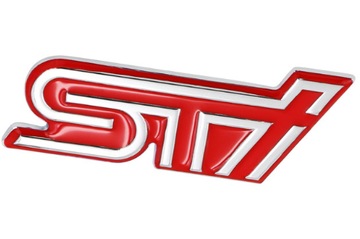 EMBLEMAT ZNACZEK LOGO SUBARU STI METALOWY