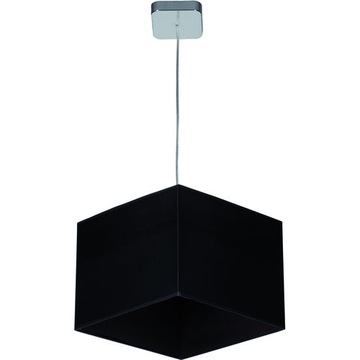 Lampa wisząca abażur kolor wenge
