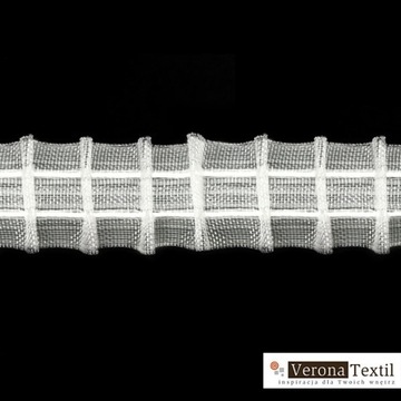 TAŚMA MARSZCZĄCA 2,5 CM OŁÓWEK DO FIRAN MB ŻYŁKA