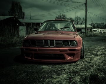 Передний бампер BMW E30 series 3 WIDEBODY