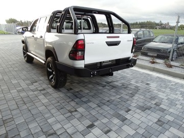 ZDERZAK STALOWY TYLNY DŁUGI TOYOTA HILUX REVO 2016
