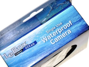 AgfaPhoto LeBox 400 27 Ocean Одноразовая водонепроницаемая аналоговая камера