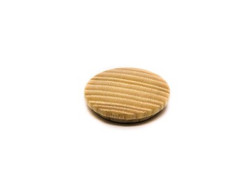 ZAŚLEPKI DREWNIANE GRZYBKI JESION fi 12 mm 100 szt