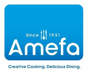 фото ориг. №7, Amefa 12 cutlery stainless steel sharp knife pizza stek lattice schabowy chuletero