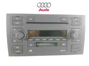 РАДИО CD AUDI 6CD SYMPHONY II A4 S4 B6 B7 НОВЫЙ КОД