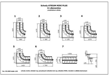 фото ориг. №3, Stairs modular mini plus 11 steps beech ral 9005